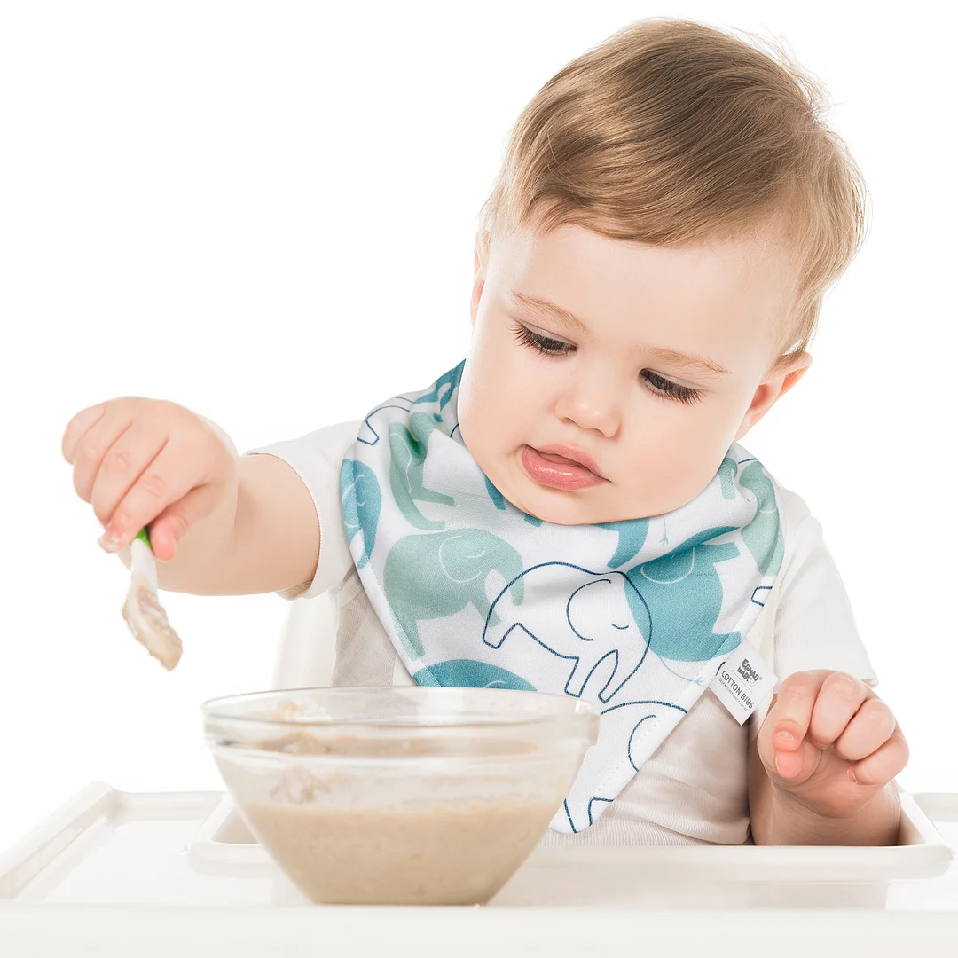 Egmao Baby Bandana Bibs Super Soft - Dreaming Sky