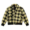 💥 2025 Hot Sale! Men Plaid Pattern Teddy Jacket, Going Out Colorful Long Sleeve Casual Flannel Jacket, For Friends, Husband, Boyfriend Gifts, For Fall Winter