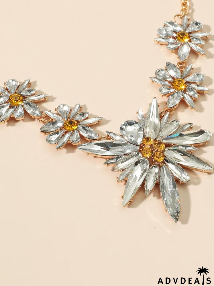 Gemstone Decor Necklace