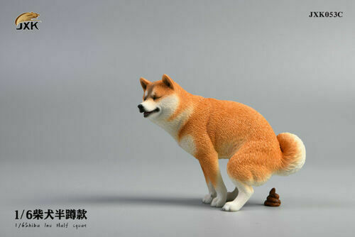JXK 1/6 JXK053/54 Resin Dog Model Shiba Inu Animal Pet Statue Toy Collection In Stock-aliexpress