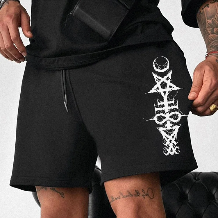Satan Spell Totem Casual Shorts