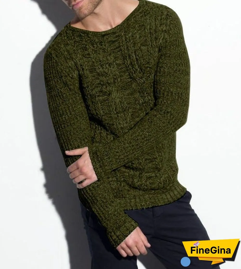 Fall and Winter Men's Sweater