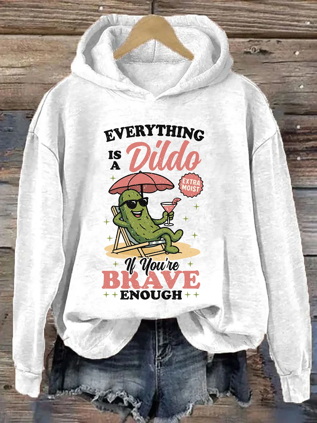 If You&rsquo;re Brave Enough Hoodie