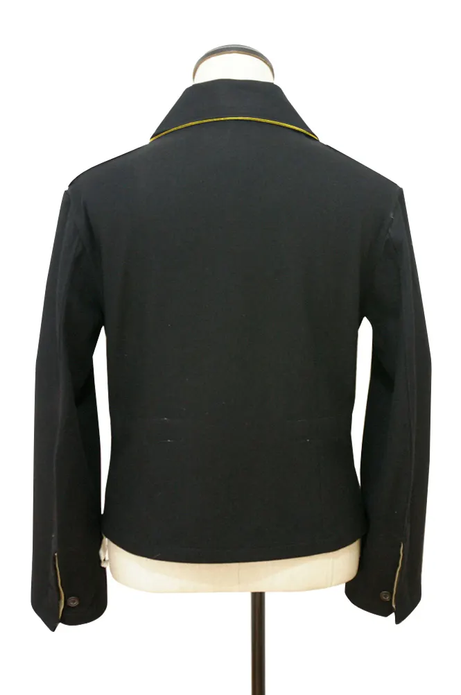   Elite German Signal Panzer Black Wool Wrap/Jacket German-Uniform