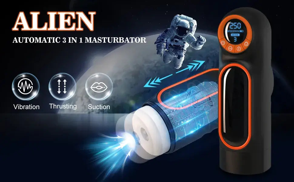 XT1 automatic sucking and thrusting male masturbator overview