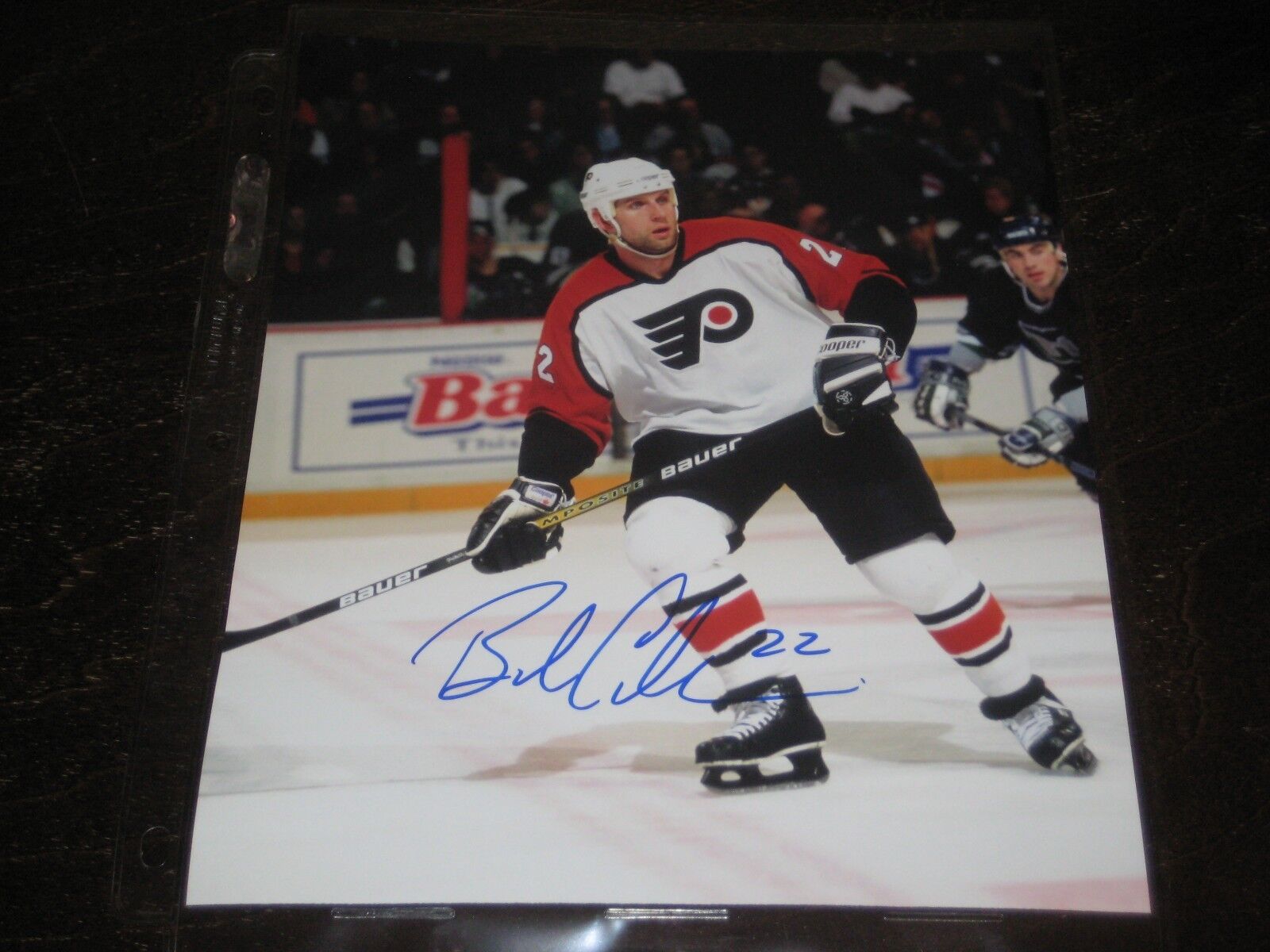 BOB CORKUM autographed PHILADELPHIA FLYERS 8X10 Photo Poster painting