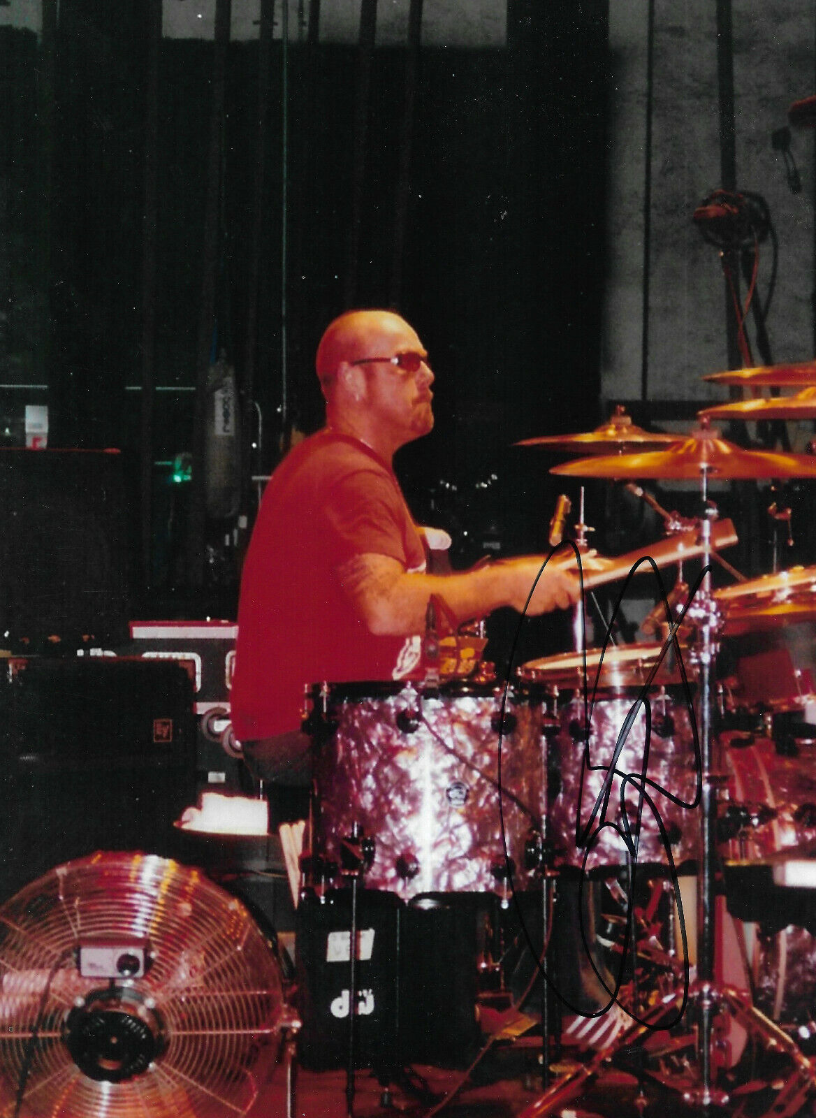 Jason Bonham signed 8x11 inch Photo Poster painting autograph