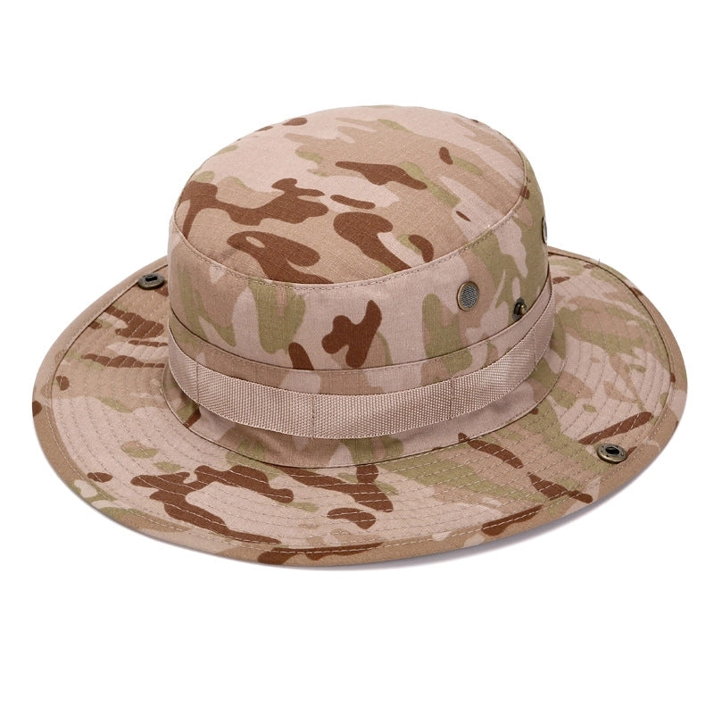 Suppliers Outdoor Camping Camouflage Hat Fishing Hat Travel Fisherman Hat Beni Hat Men And Women Sun Protection Hat