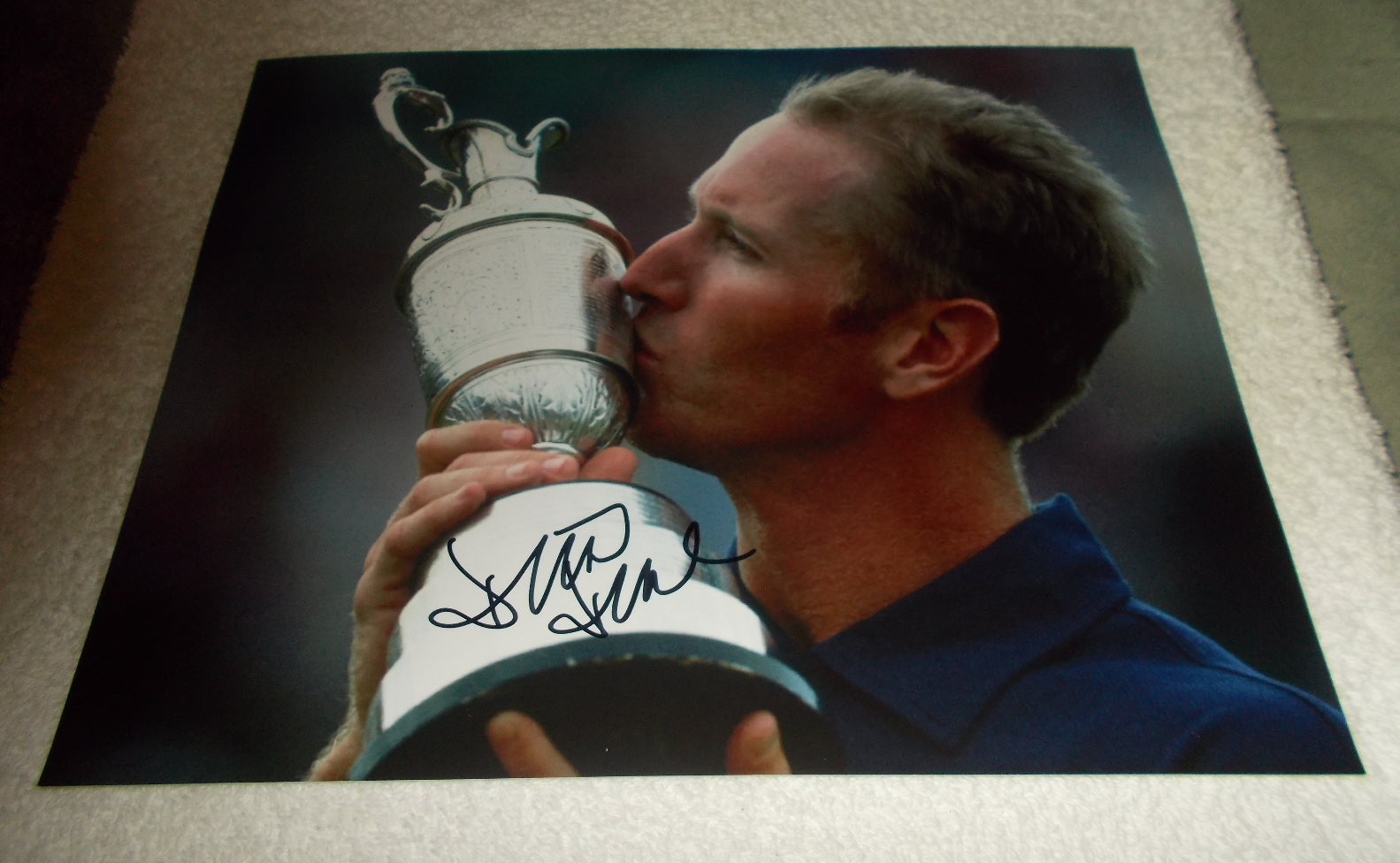 DAVID DUVAL OPEN CHAMPIONSHIP SIGNED 8x10 Photo Poster painting Autographed COA CHAMPION