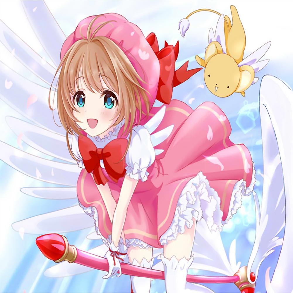 

Card Captor Sakura-Round Drill Diamond Painting-30*30CM, 501 Original