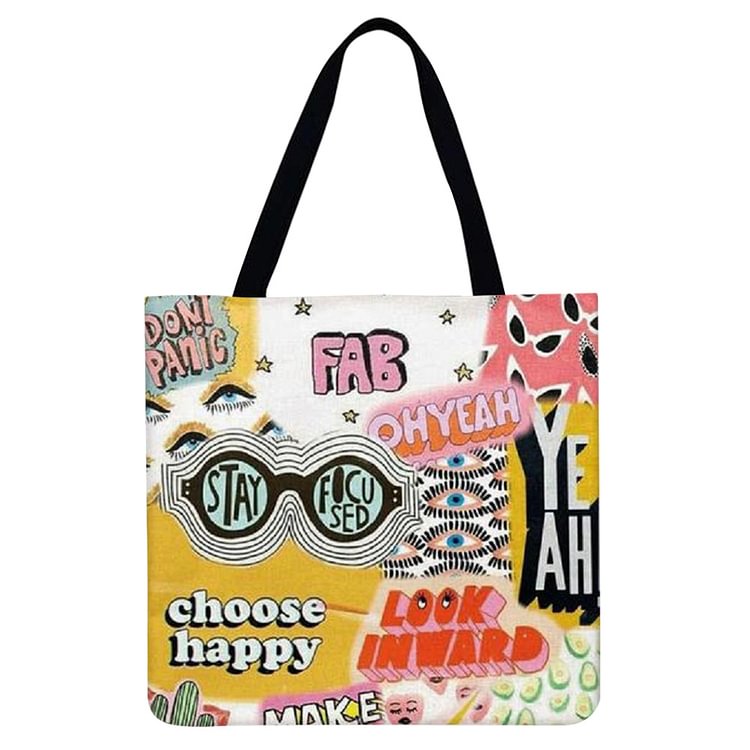 【Limited Stock Sale】American Pop - Linen Tote Bag