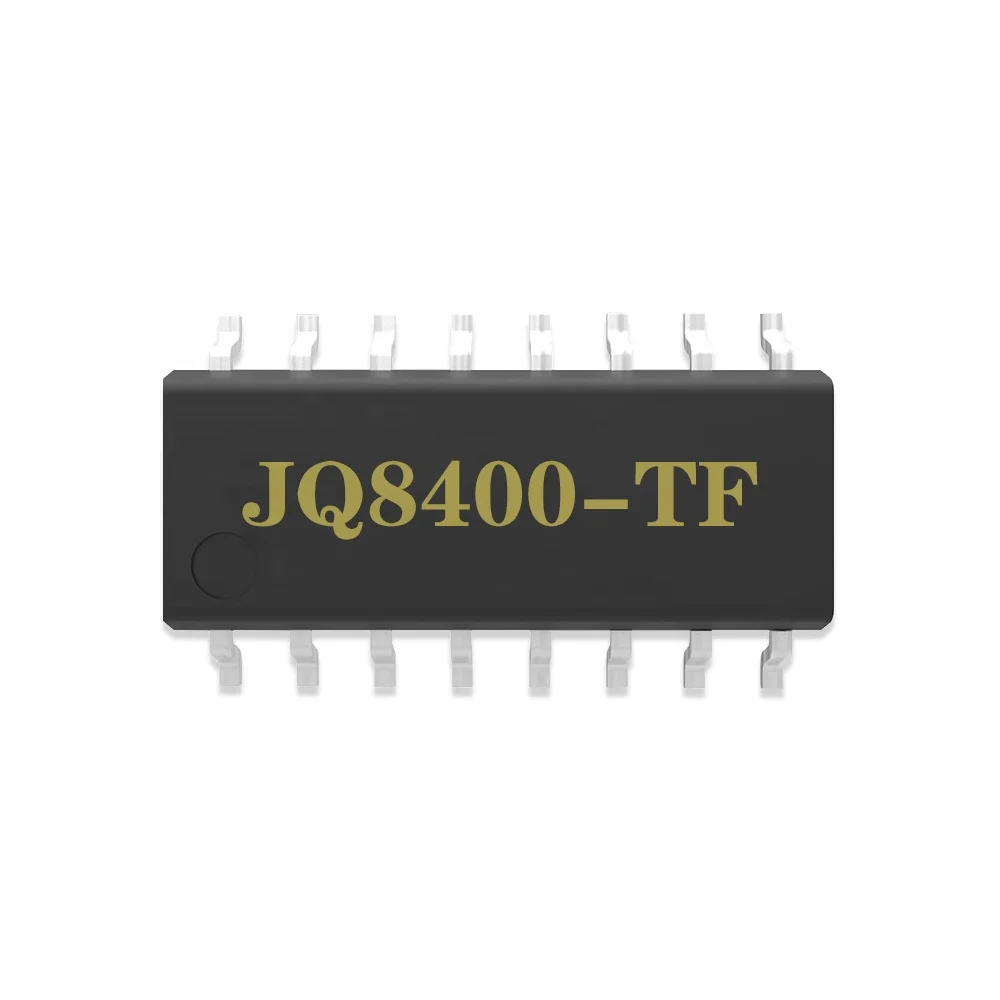 Voice Broadcast Control Module Chip IC Synthesis Custom Recording MP3 Serial Port Recordable Sound Chip JQ8400-TF