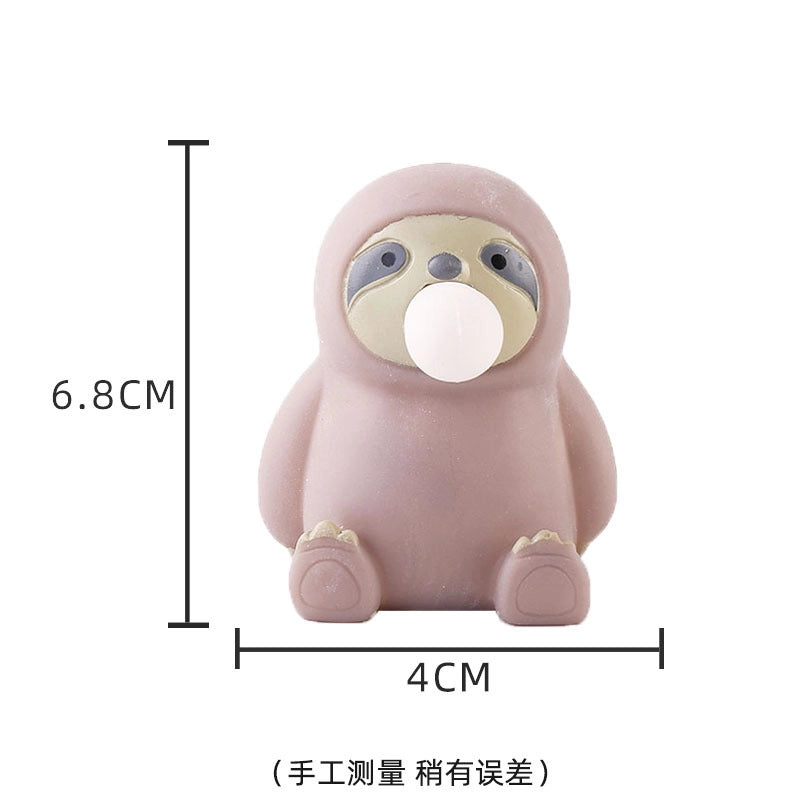 Squishy Toy Christmas Animal Santa Claus Snowman PVC TPR Toys