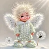 Diamond Painting-DIY Crystal Rhinestone Angel Child