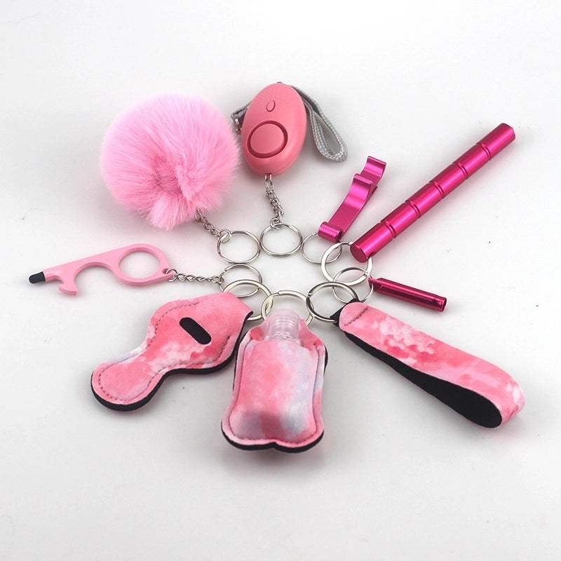 Original Design Self-defense Sunflower Self-defense Self-defense Metal Bag Pendant Self-defense Keychain