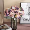 Korean Style Floral Gradient Color Artificial Stem Hydrangea Flower