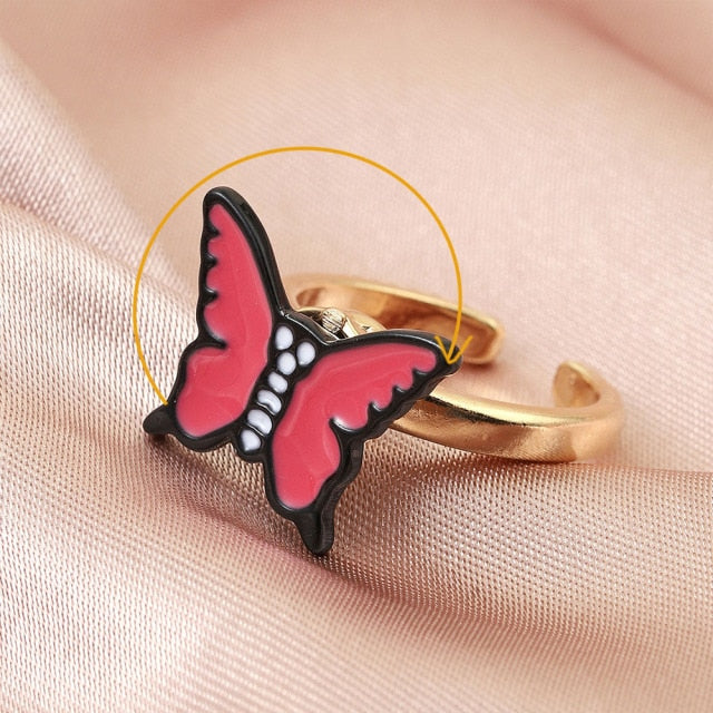Loveyoufancy Butterfly Fidget Ring(with Gift Box)