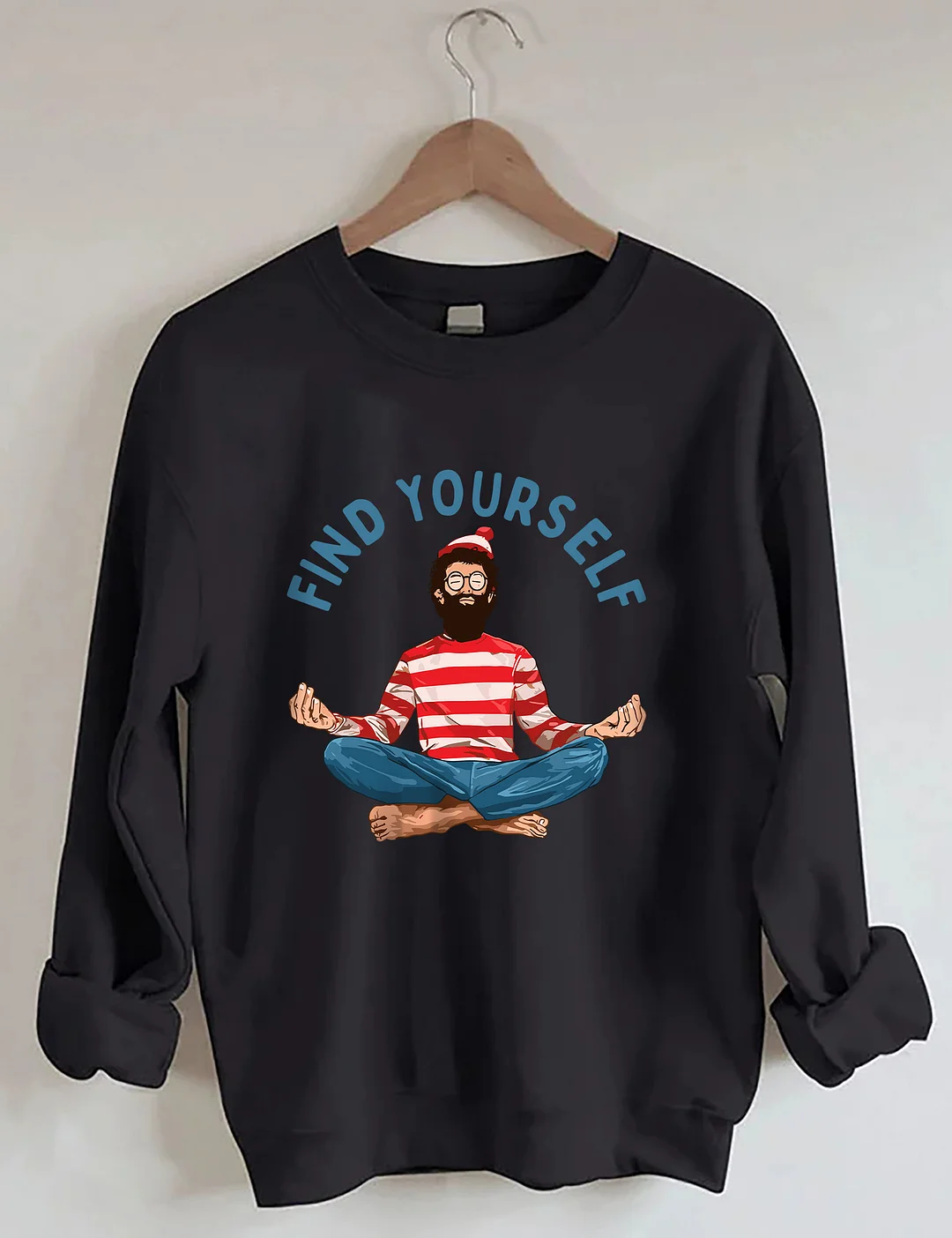 Find Yourself Meditation Sweatshirt