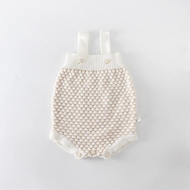 2019 Baby Knitted Clothes Spring Knitting Baby Rompers Girl Clothes Baby Girl Romper Boys Jumpsuit Overall Infant Baby Clothes