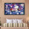 (Big Size) Mermaid Princess Ariel - 11CT Stamped Cross Stitch 80*50cm/31.5*19.69in tapestrymarket