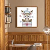 (Counted/Stamped) 14CT Christmas Fawn-Cross Stitch 16*19cm/6.3*7.48in(Brand)