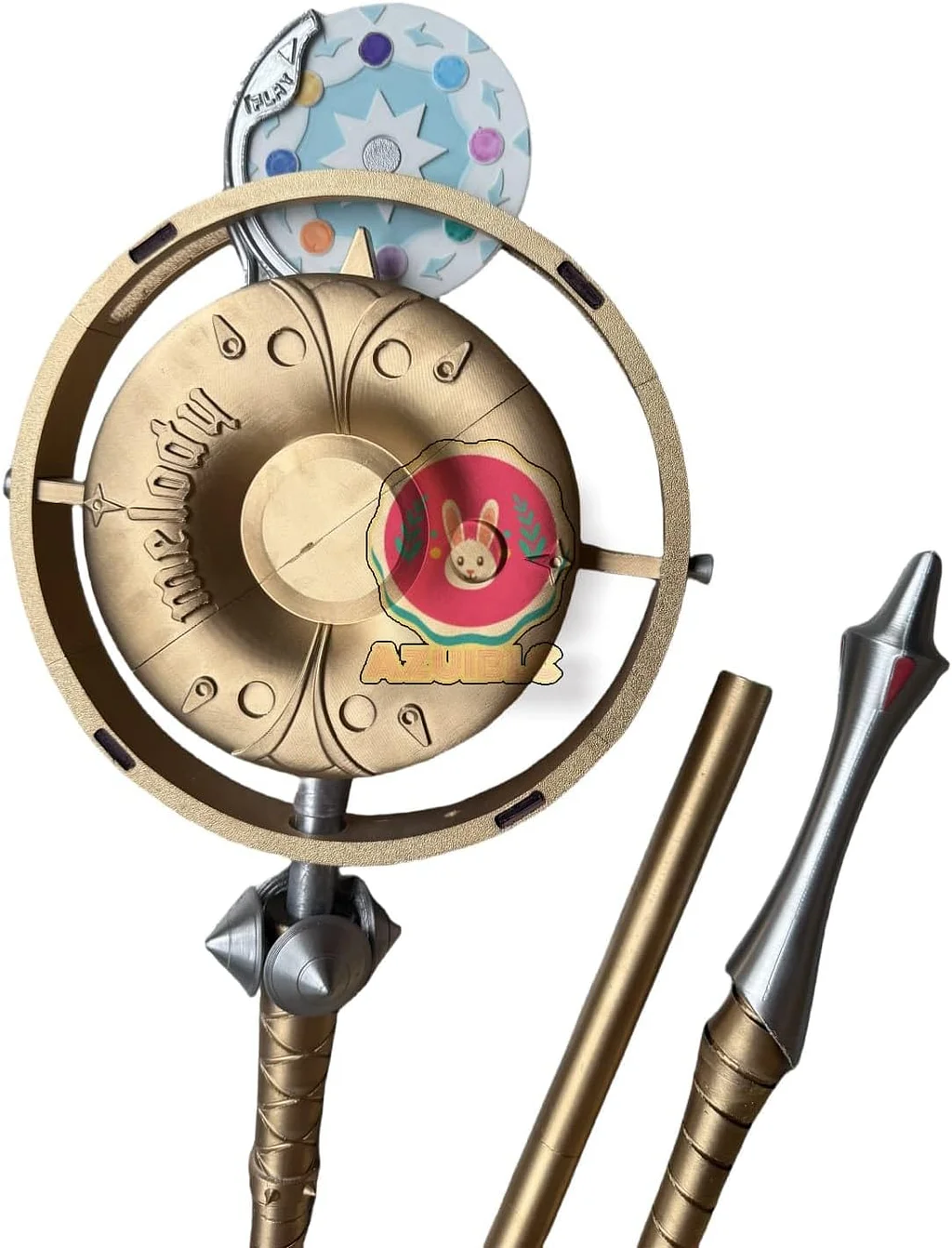 Azuiblc ゼンレスゾーンゼロ アストラ・ヤオ レジン製マイク武器