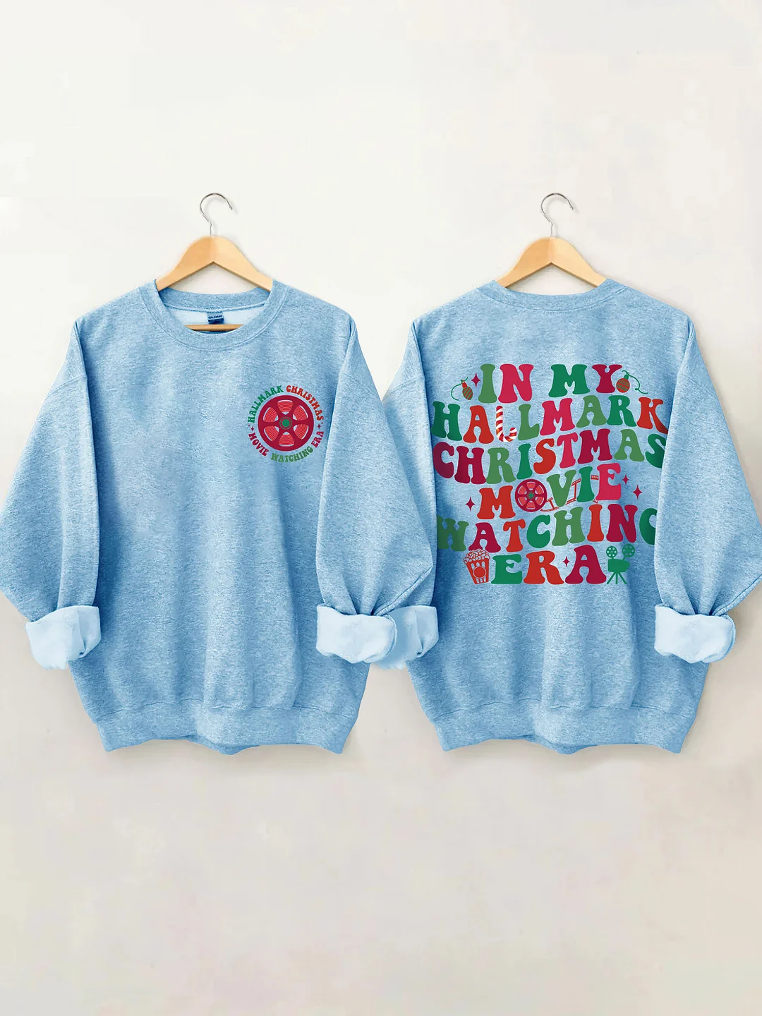 Christmas Movie Watching Era Sweatshirt