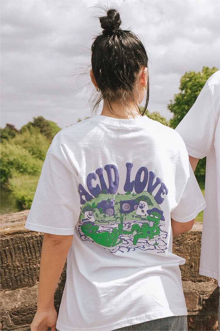ACID LOVE 0.06 'Journey' Tee - White