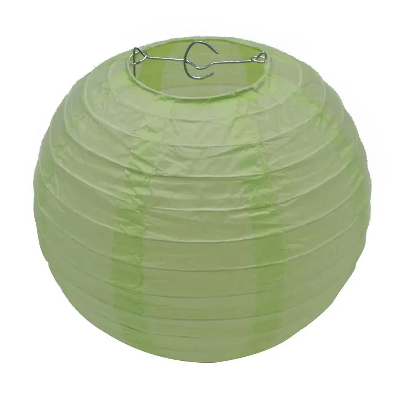 1pcs 20cm/25cm/30cm Colorful Chinese Round Hanging Paper Lanterns lamps Paper Crafts Party Festival Wedding Home DIY Decoration