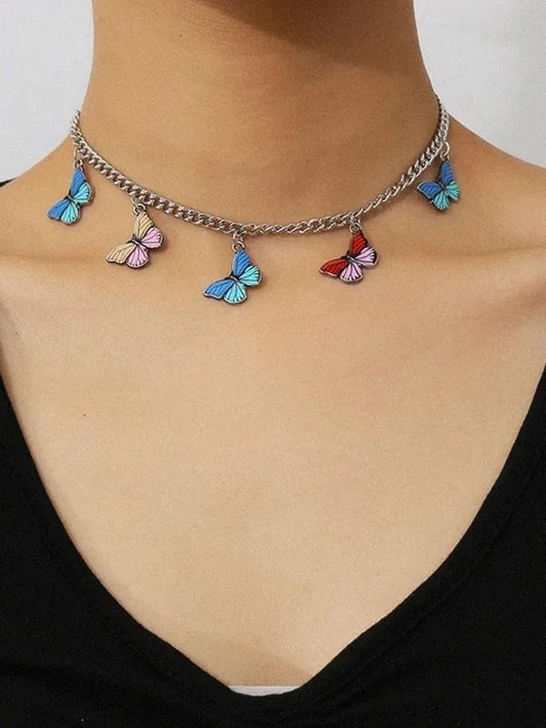 Butterfly necklace