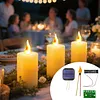 3.7V Flame LED PCB with Battery Box Realistic Flickering Effect Flame Lamp Wick