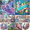 Special Shaped 5D DIY Partial Drill Diamonds Dots Gem Art Kits for Adults Beginners Home Decor Diamonds Paintings Gem Art 11.81 X11.81inch