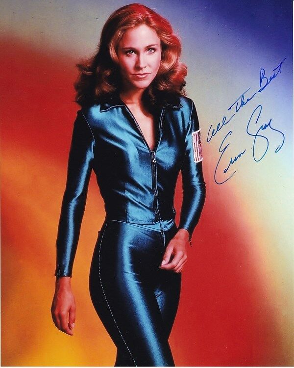 ERIN GRAY signed autographed BUCK ROGERS IN THE 25TH CENTURY WILMA DEERING Photo Poster painting