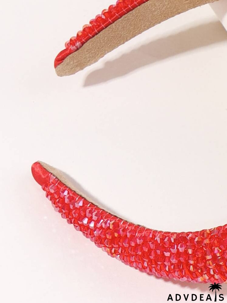 Bead Overlay Hair Hoop