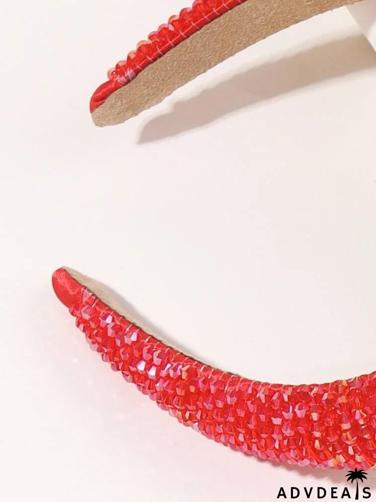 Bead Overlay Hair Hoop