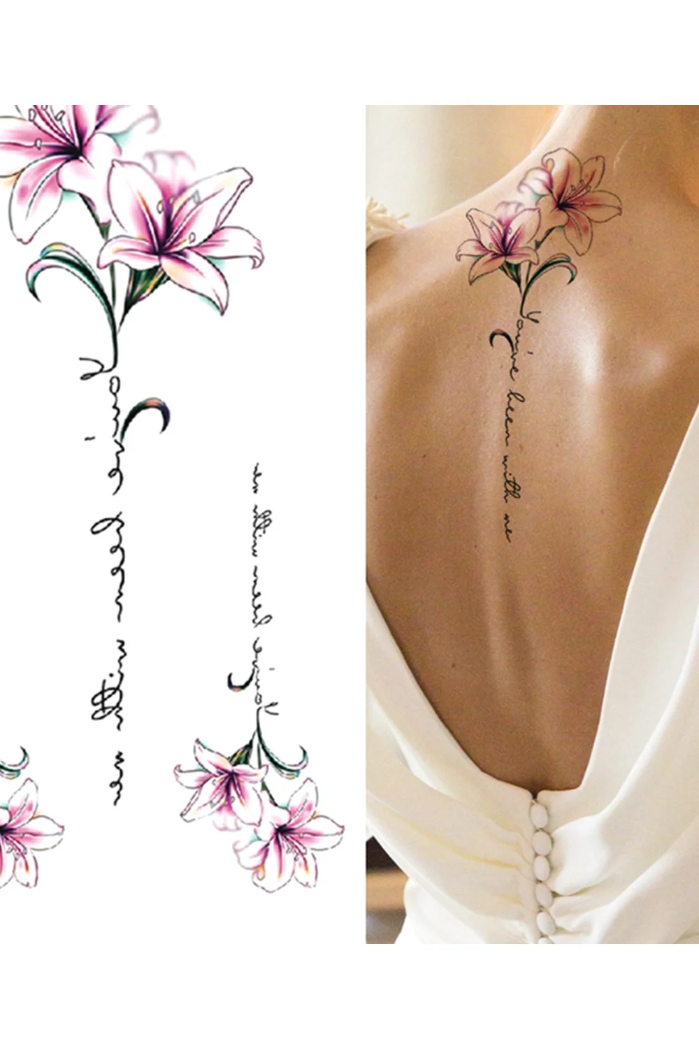  Forest Tattoo Sticker For Men Women Children Tiger Wolf Death Skull Temporary Tattoo Fake Henna Skeleton King Animal Tatoo 921-1