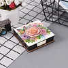 Rose Pu DIY 5D Diamantmalerei-Notizbox (160 leere Notizbl&ouml;cke) f&uuml;r das B&uuml;rohaus