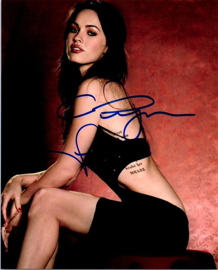 Megan Fox signed 8x10 autographed Photo Poster painting + COA