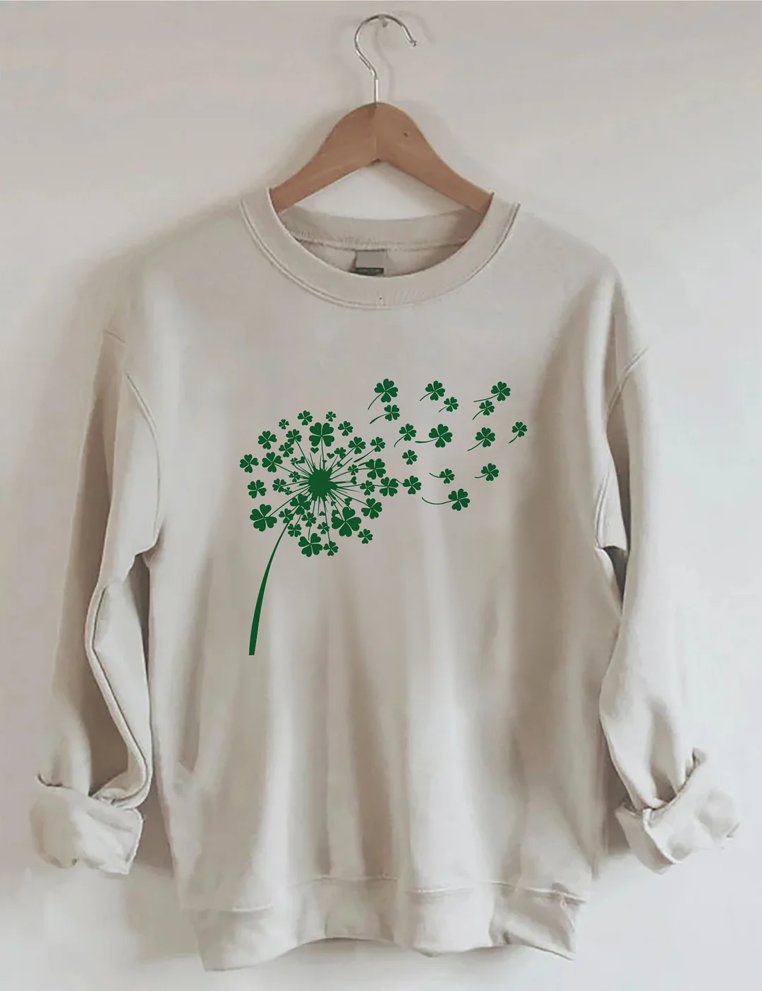 Shamrock Dandelion Sweatshirt