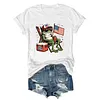 Frog 4th of July Tee