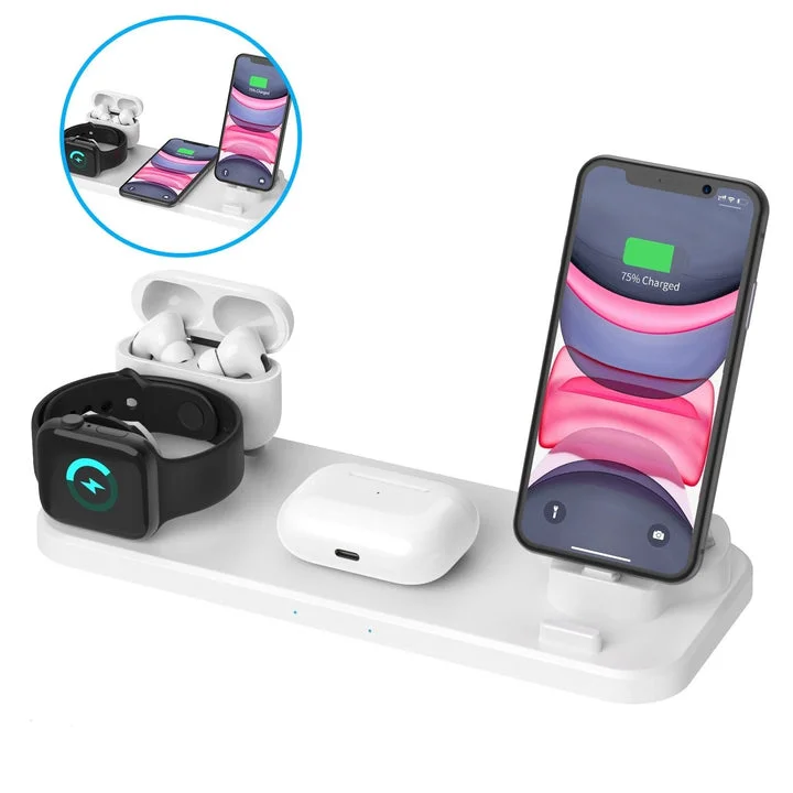 Wireless Charger 6 in 1 - 3.0 Adapter Included