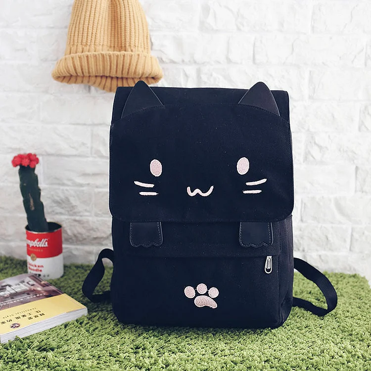Cute Cartoon Cat Backpack