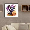 (40*40cm)Halloween Pterosaur - Full Round Drill Diamond Painting