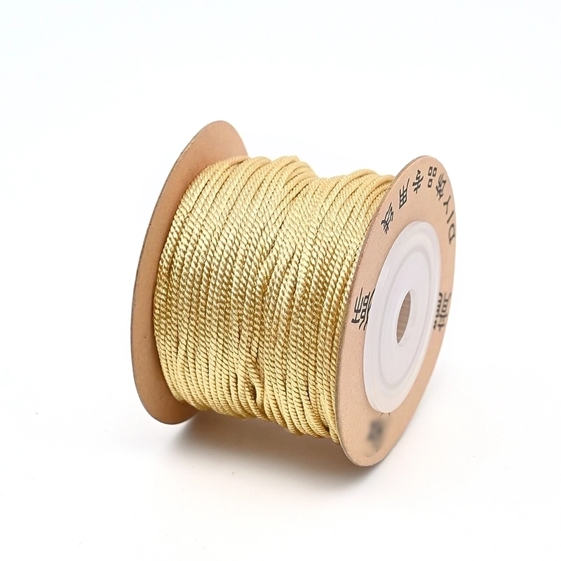 1 Roll/Package Cotton Polyester Wire Diameter: 1.2mm Jewelry Accessories