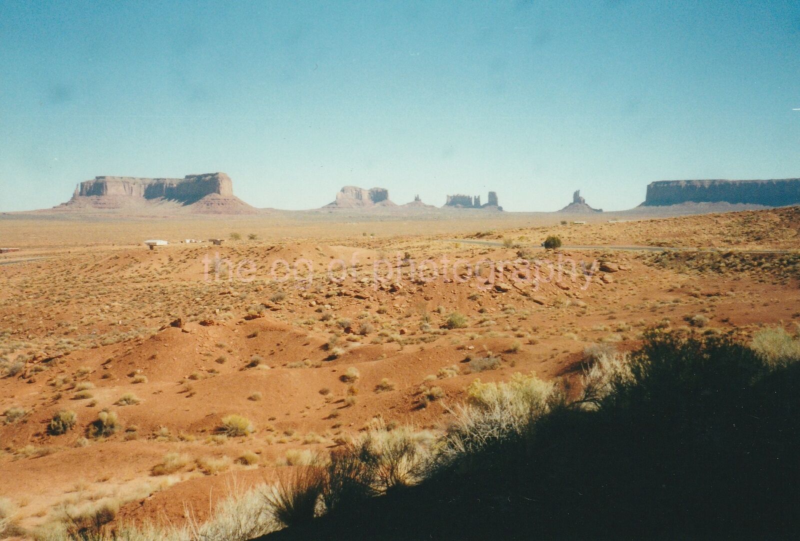 USA Navajo Land FOUND Photo Poster painting ColorOriginal Snapshot VINTAGE 811 26