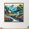 Diamond Painting-DIY Full Round Drill LAKE(40*40 CM)