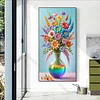 (40*70cm)Flower - Full Round Drill Diamond Painting