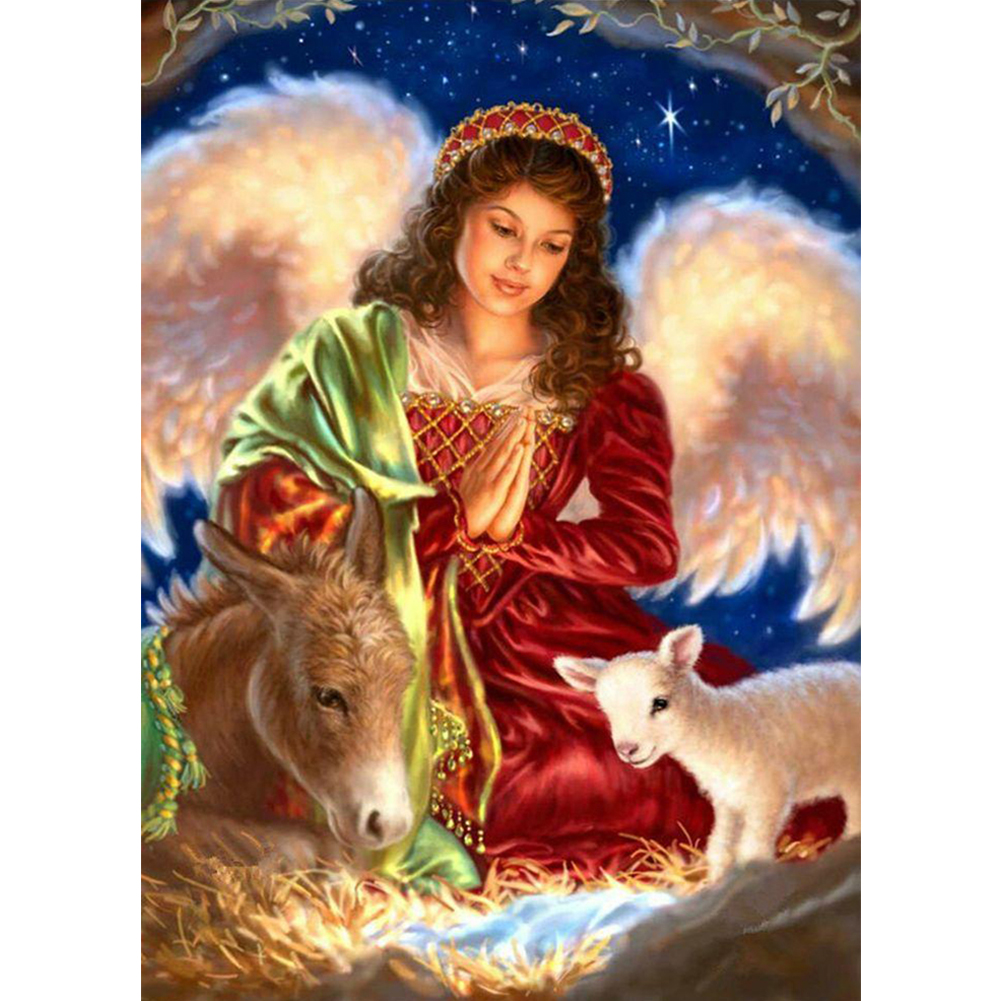 

Angel Woman-Round Drill Diamond Painting-30*40CM, 501 Original