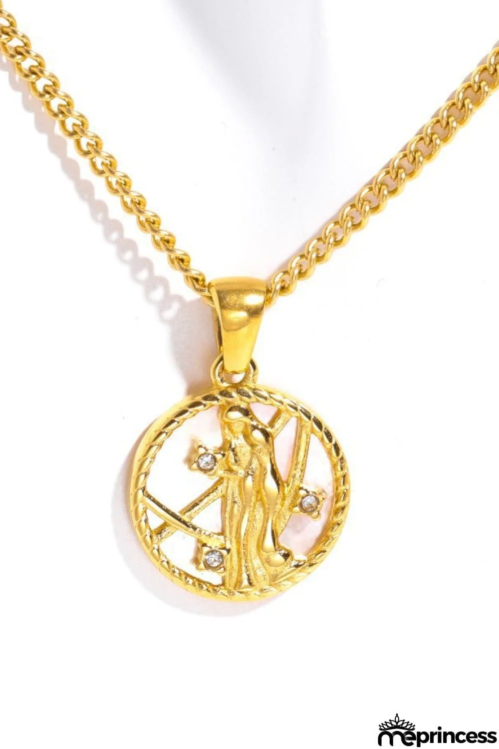 Constellation Pendant Stainless Steel Necklace