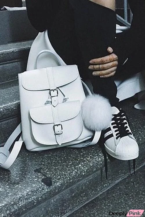 Cute Rucksack PU Backpack